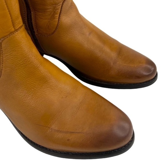 Dune London Women’s Tirrent Winter Brown Leather Knee High Boots - Picture 11 of 16